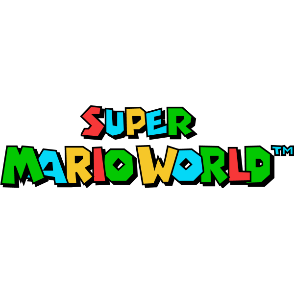 Super Mario World Logo PNG Photo Image