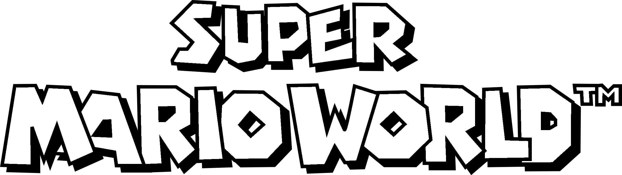 Super Mario World Logo PNG Photos