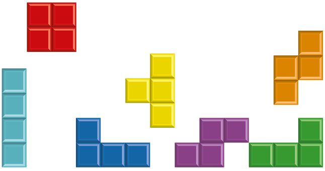 Tetris PNG Pic Clip Art Background