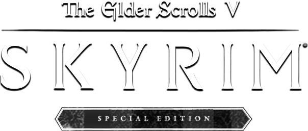 The Elder Scrolls V Skyrim Logo Download Free PNG