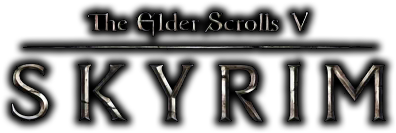 The Elder Scrolls V Skyrim Logo No Background