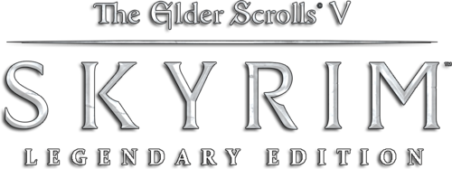 The Elder Scrolls V Skyrim Logo Transparent PNG