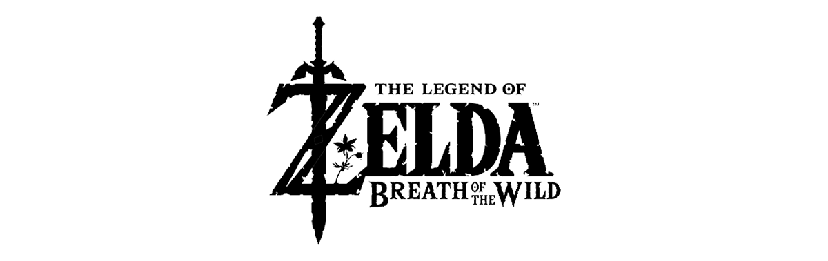The Legend Of Zelda Breath Of The Wild Logo Free PNG Clip Art