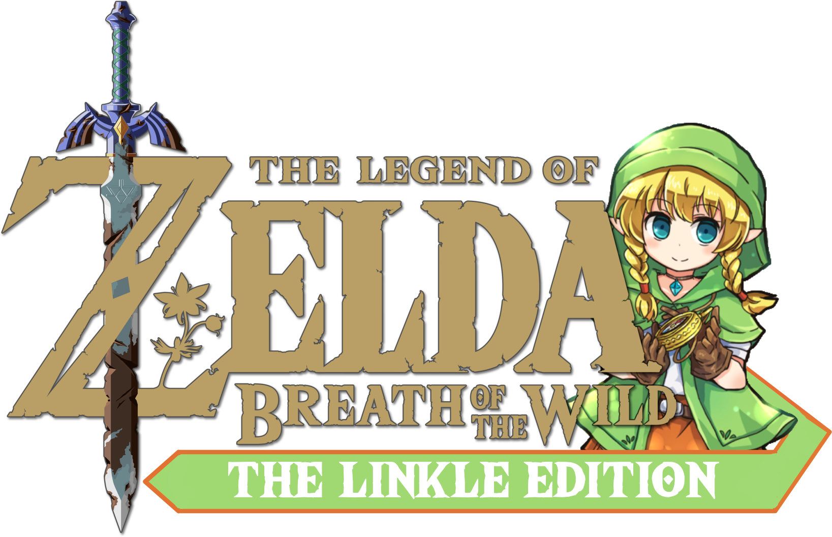 The Legend of Zelda Breath of the Wild Logo PNG HD Foto | PNG Play