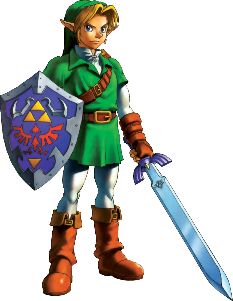 The Legend Of Zelda Ocarina Of Time Фон PNG Image