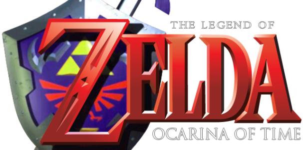 The Legend Of Zelda Ocarina Of Time Logo PNG Photos