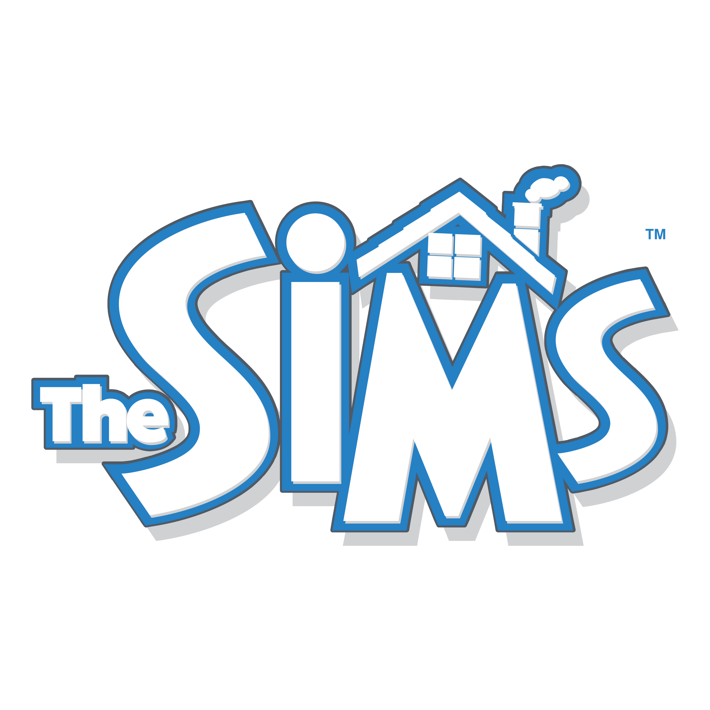 The Sims Logo Background PNG Image