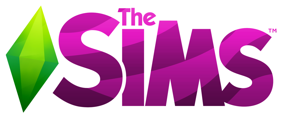 The Sims Logo Background PNG