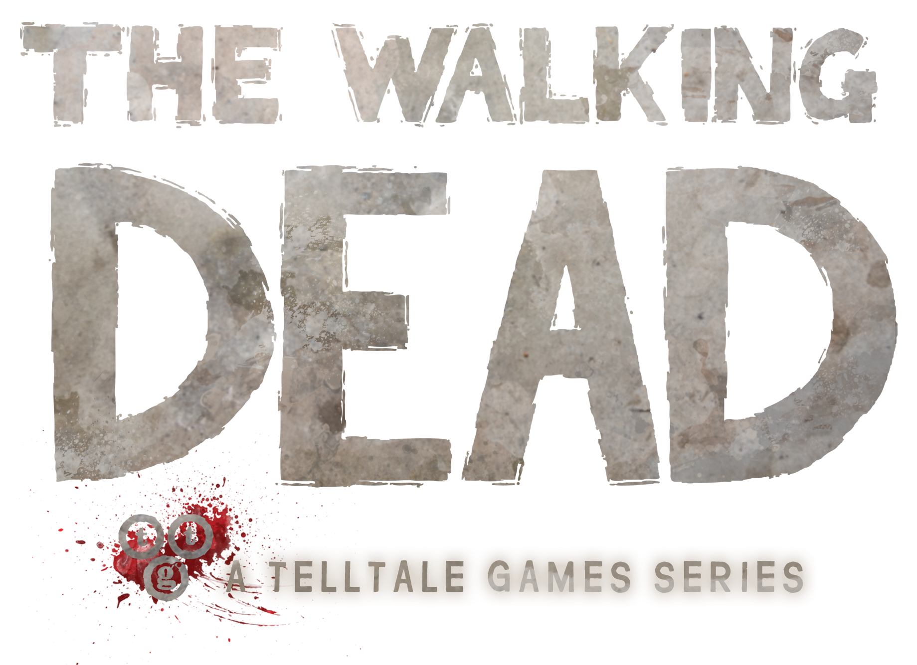 The Walking Dead Game Logo PNG Clipart Background
