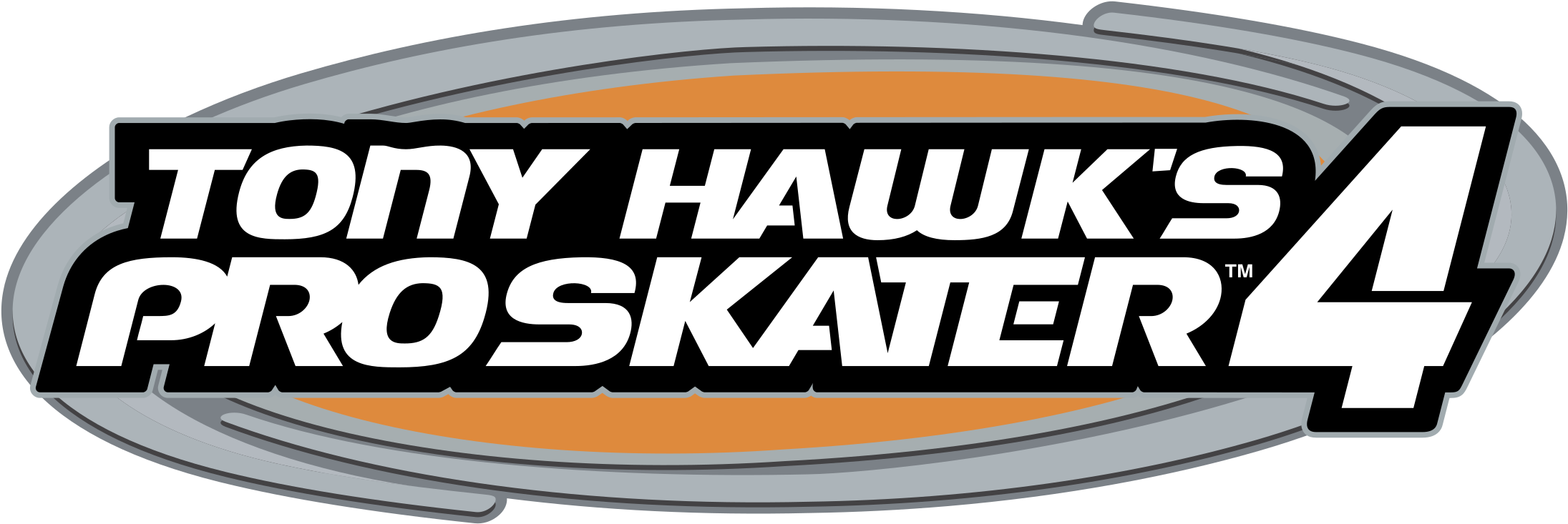 Tony Hawk’s Pro Skater 4 Logo Free PNG