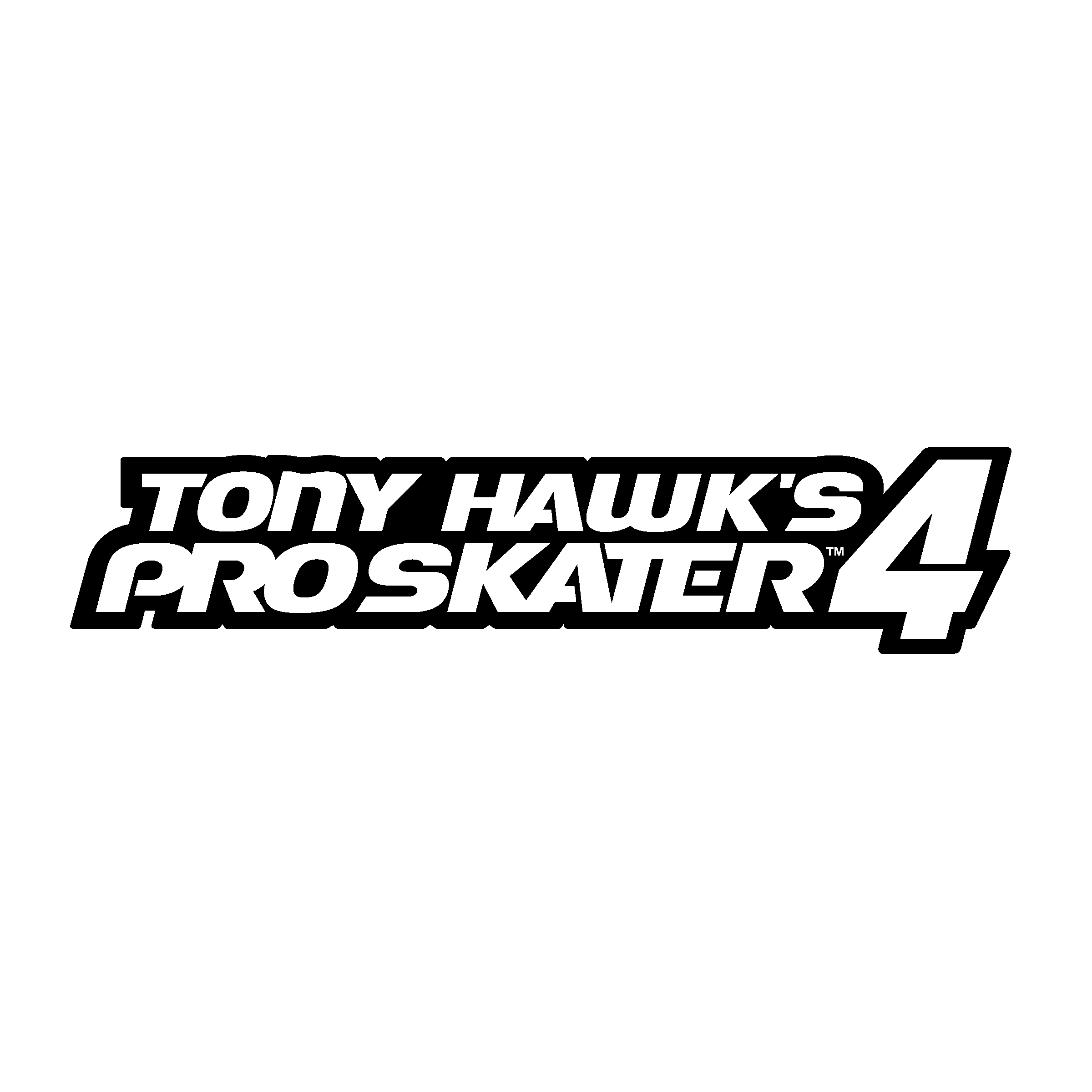 Tony Hawk’s Pro Skater 4 Logo PNG HD Photos