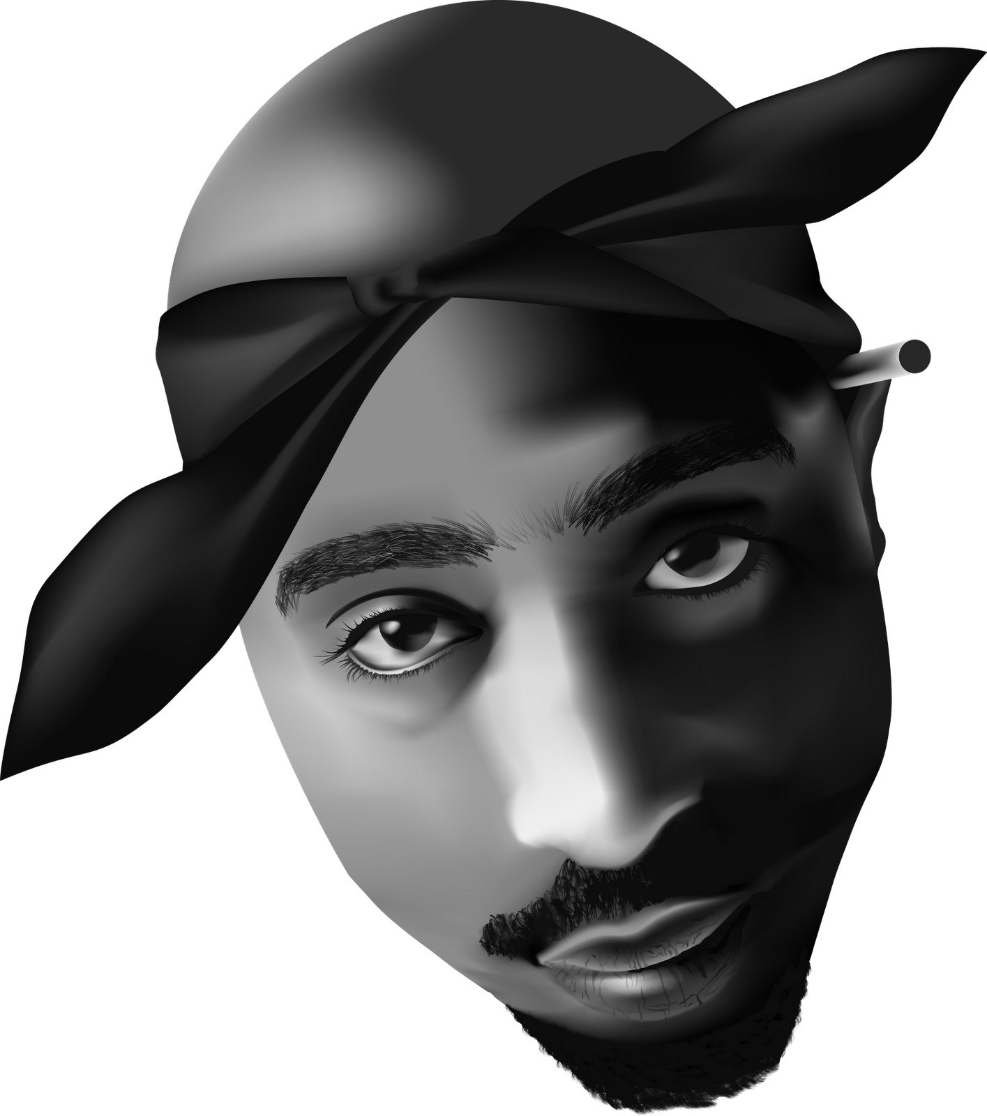 2Pac PNG Pic Clip Art Background