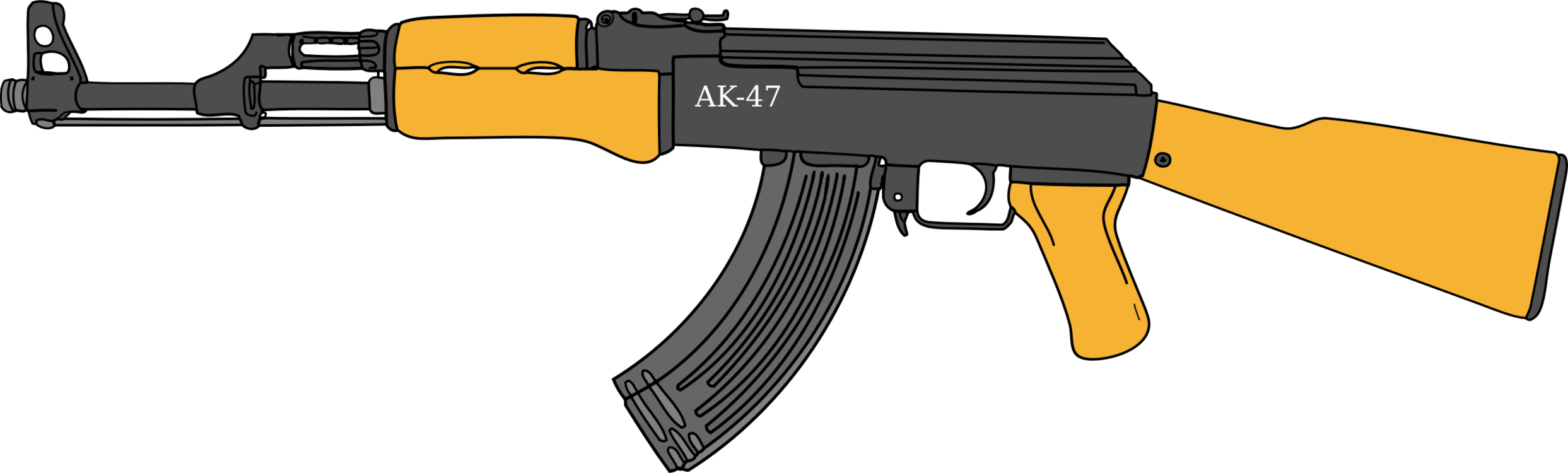 AK 47 PNG HD Free File Download