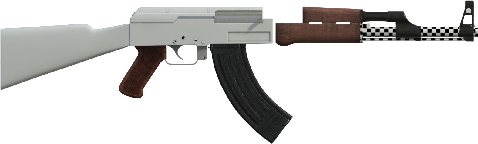 AK 47 Transparent Background