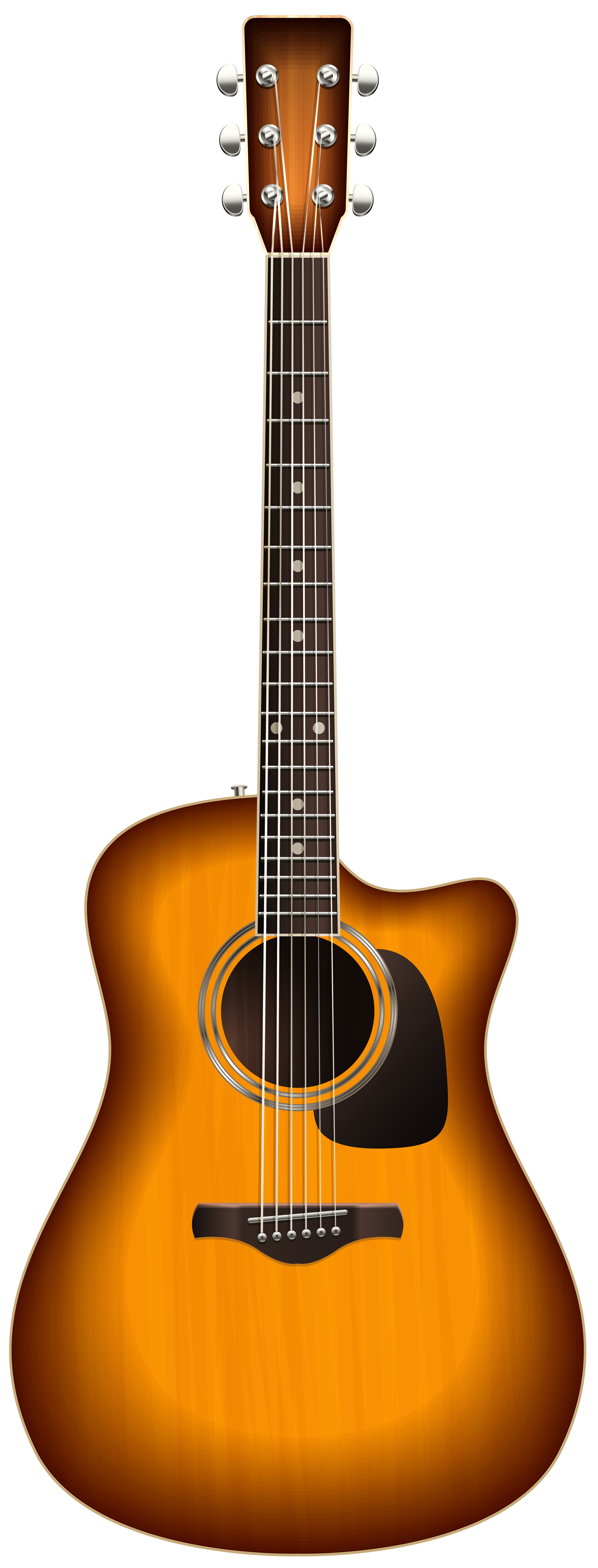 Acoustic-Electric Guitar Free PNG