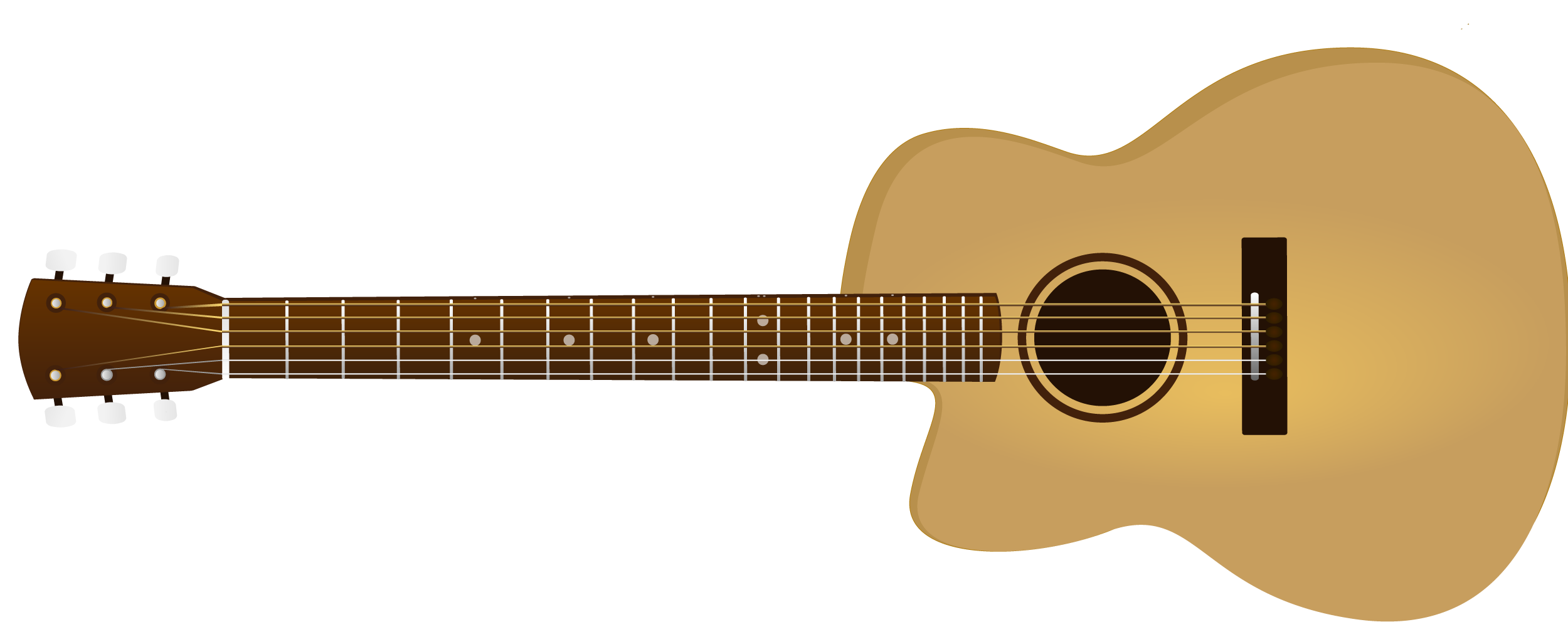 Acoustic-Electric Guitar PNG HD Quality