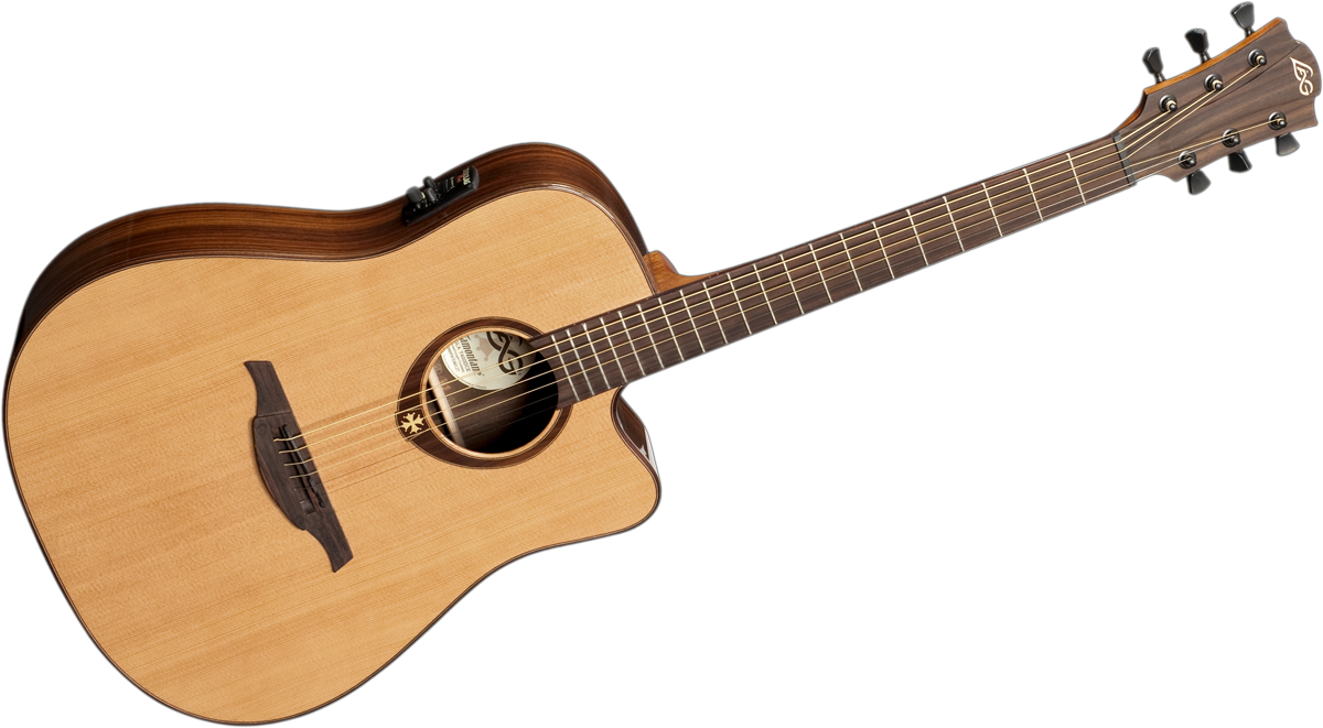 Acoustic-Electric Guitar PNG Photo Image
