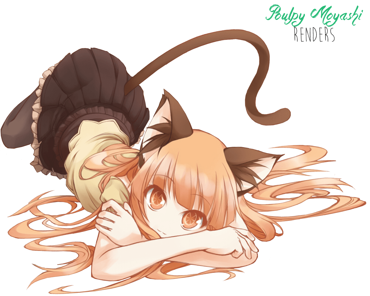 Anime Cat Girls Transparent Free PNG