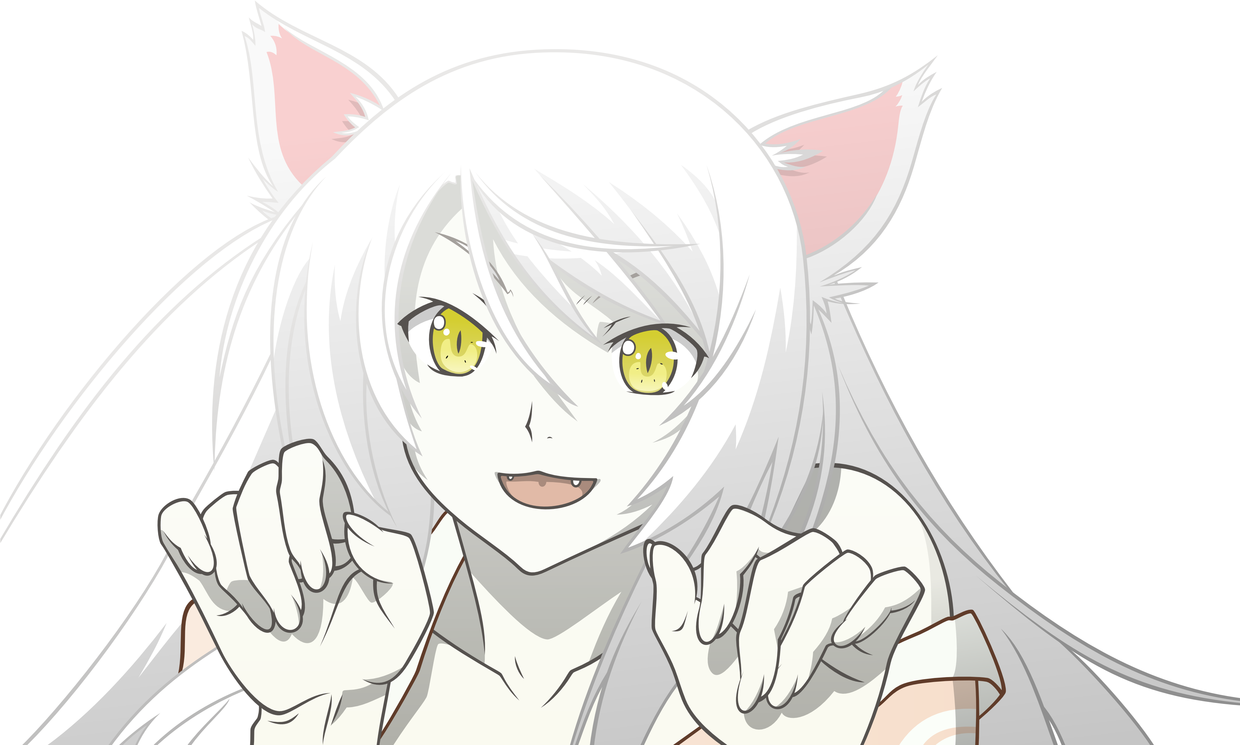 Anime Cat PNG Images HD