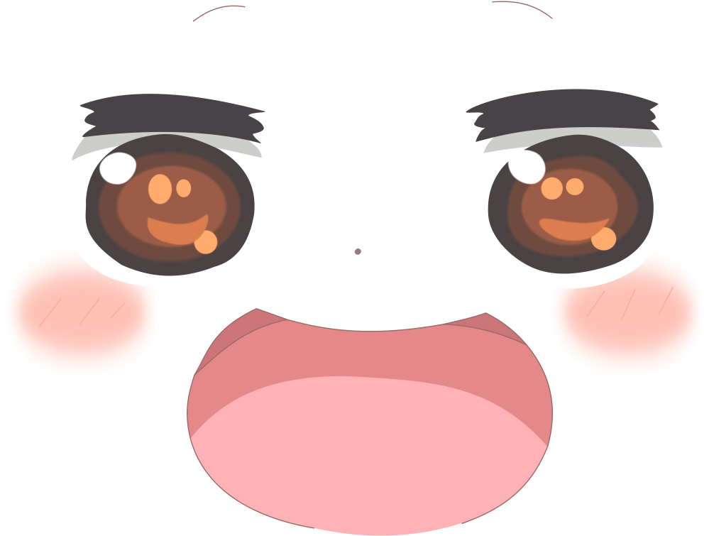 Anime Face PNG HD Quality | PNG Play