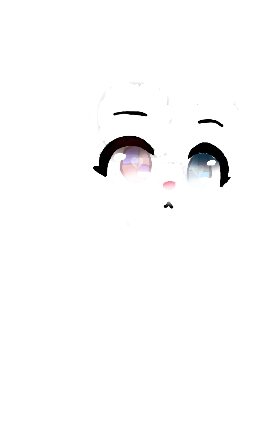 Anime Faces PNG Background