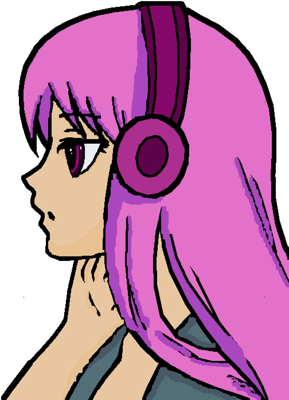 Anime Girl Drawings Free PNG
