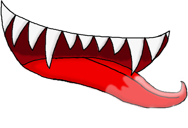 Anime Mouth PNG Background