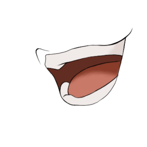 Anime Mouths No Background