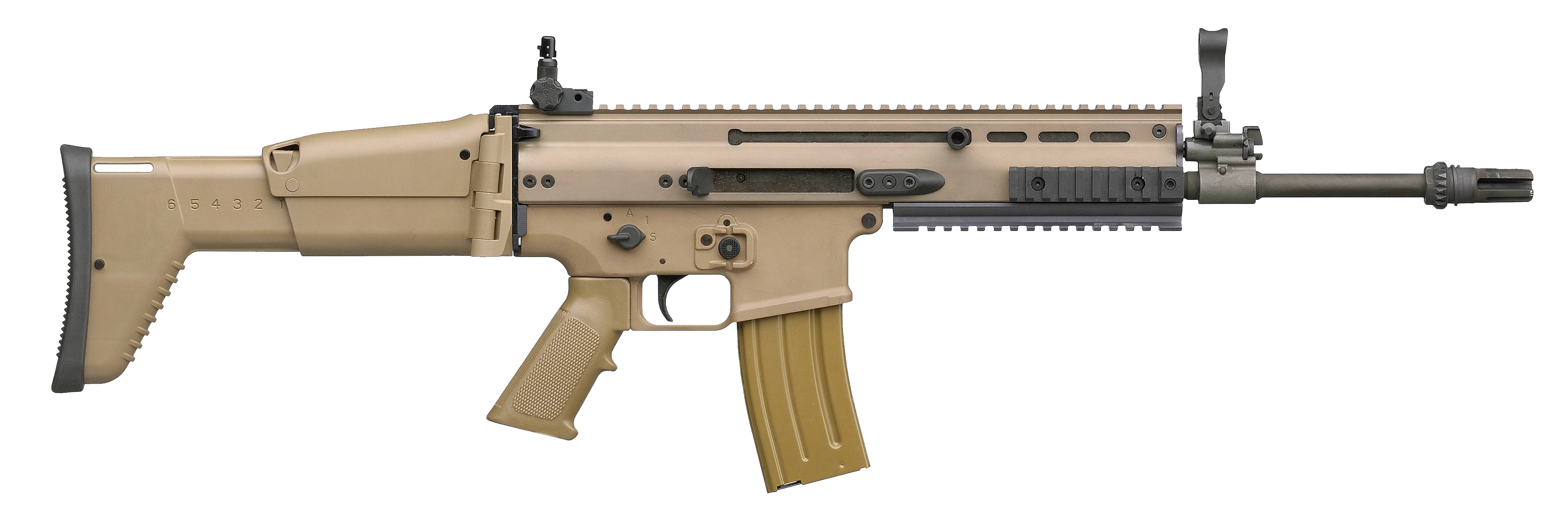 Assault Rifle Background PNG Clip Art