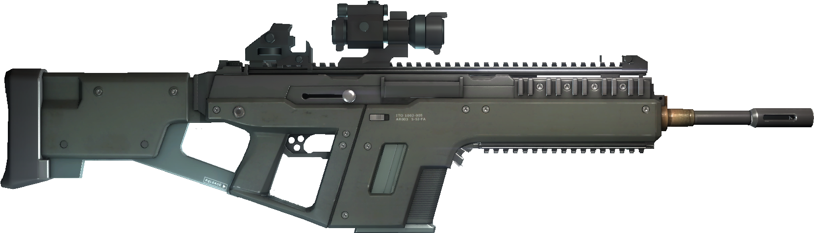 Assault Rifle Background PNG