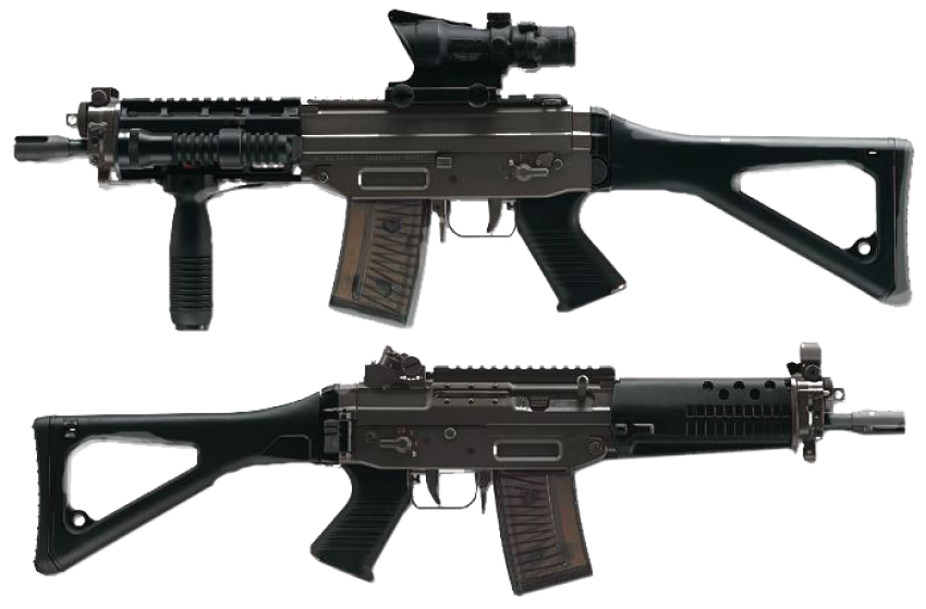 Assault Rifle PNG Free File Download
