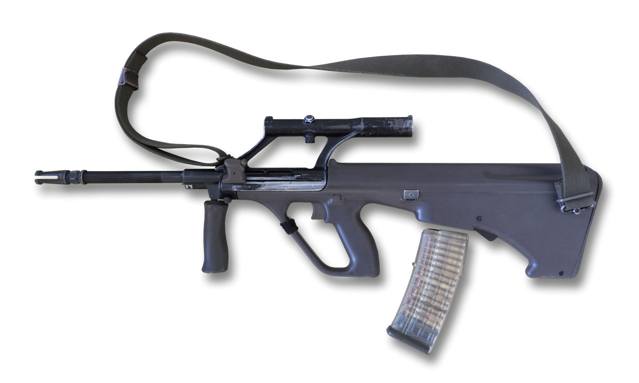 Assault Rifle PNG Pic Clip Art Background