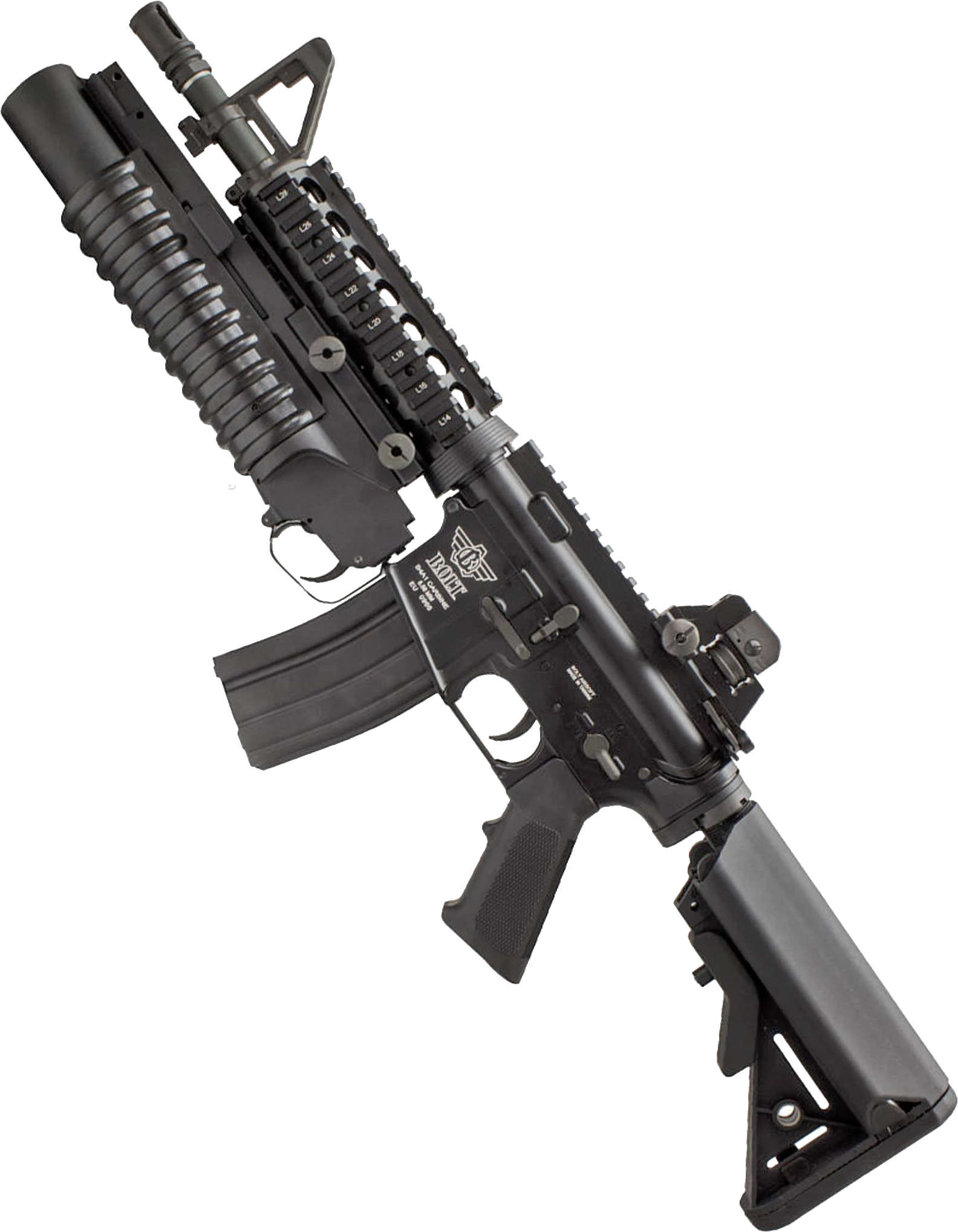 Assault Rifle Transparent Clip Art Image
