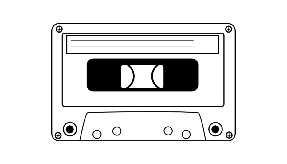 Audio Cassette Clip Art Transparent PNG