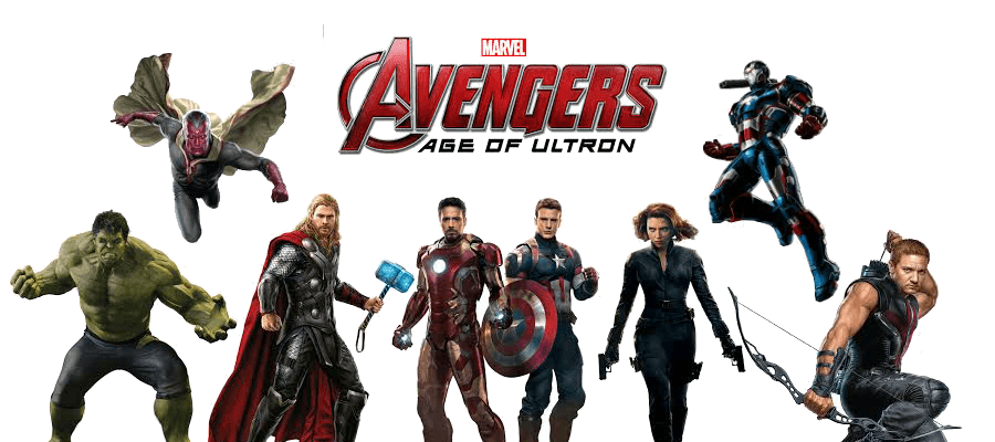 Avengers No Background