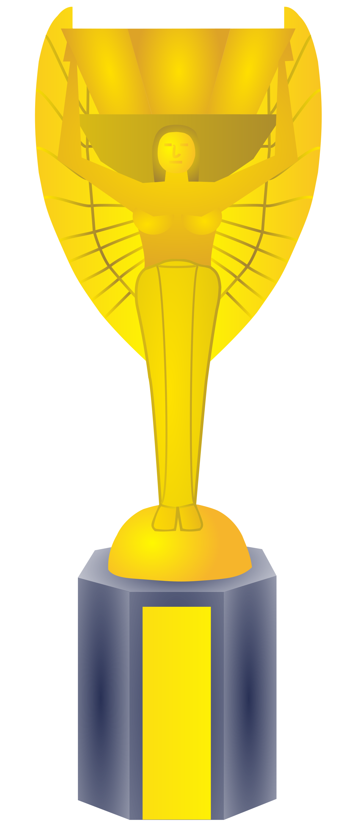 Award Cup Transparent Clip Art Image