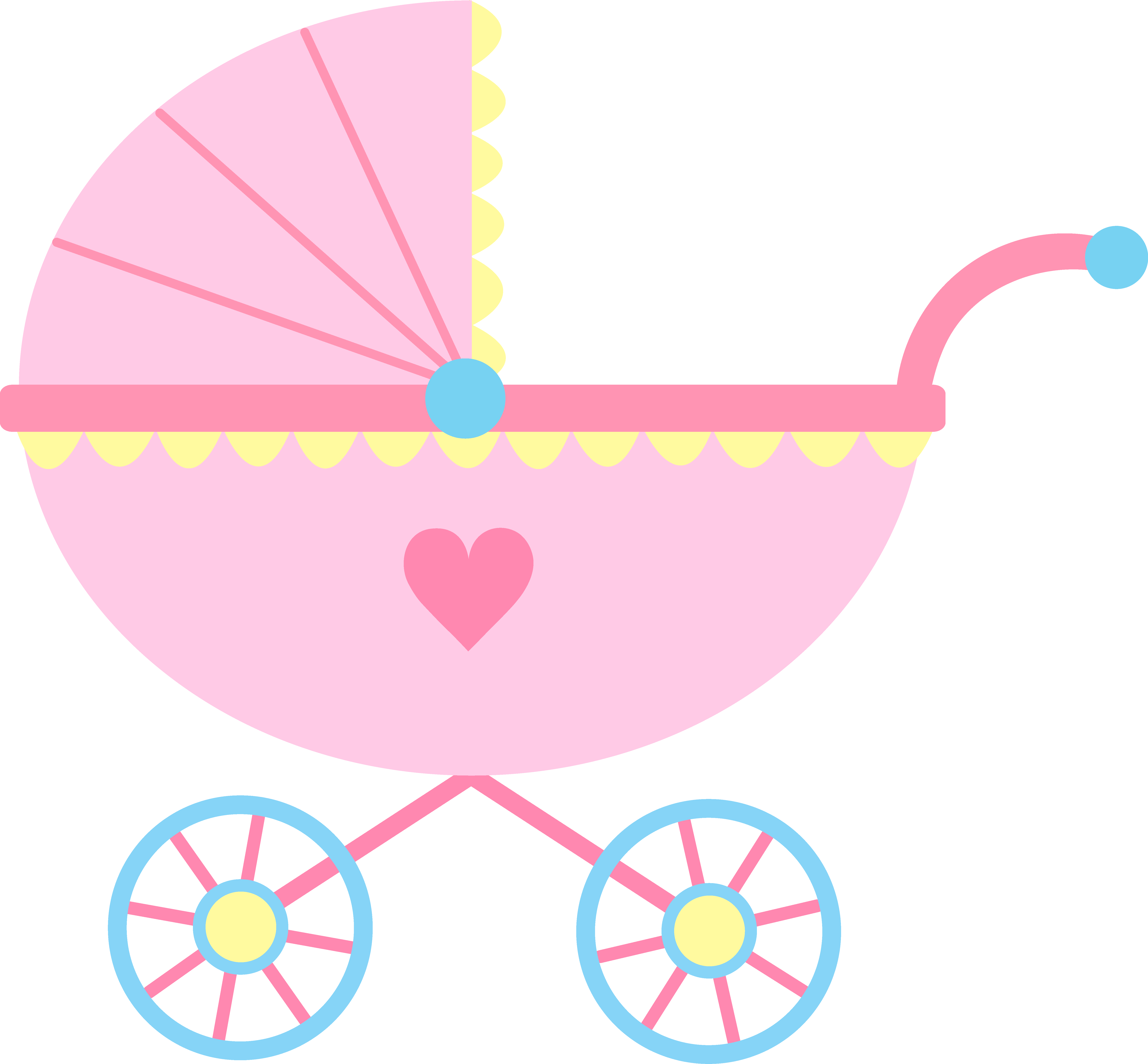 Baby Stroller PNG Photo Image