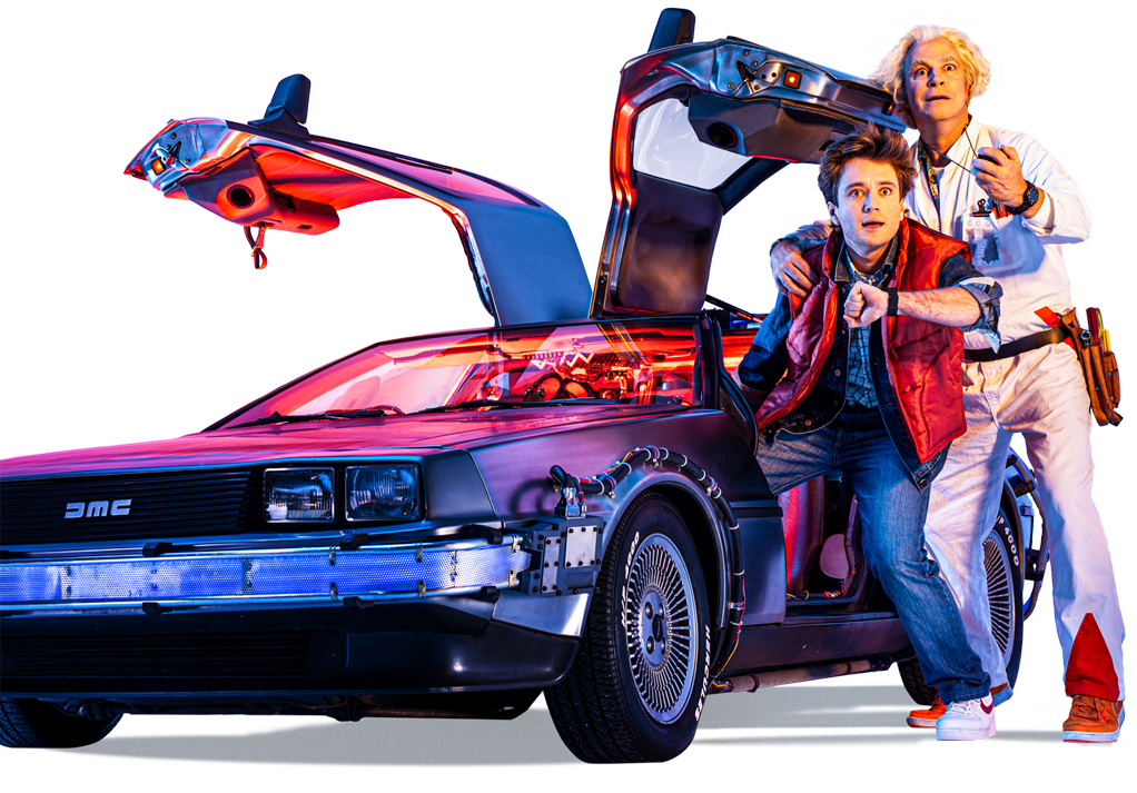 Back To The Future No Background Clip Art