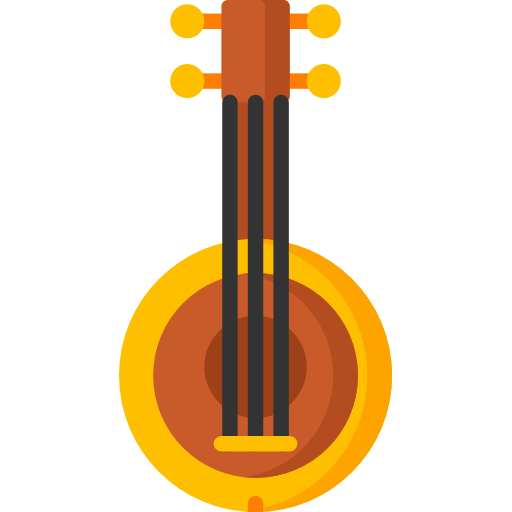 Banjo PNG Clipart Background