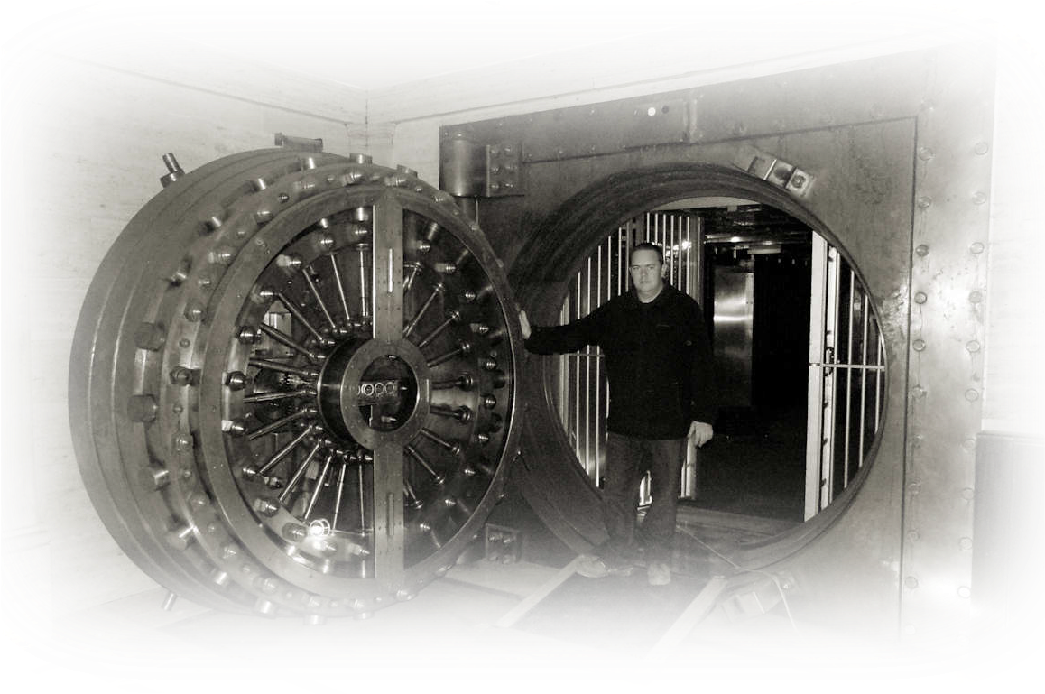 Bank Vault Background PNG Clip Art Image