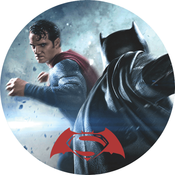Batman V Superman Background PNG Image