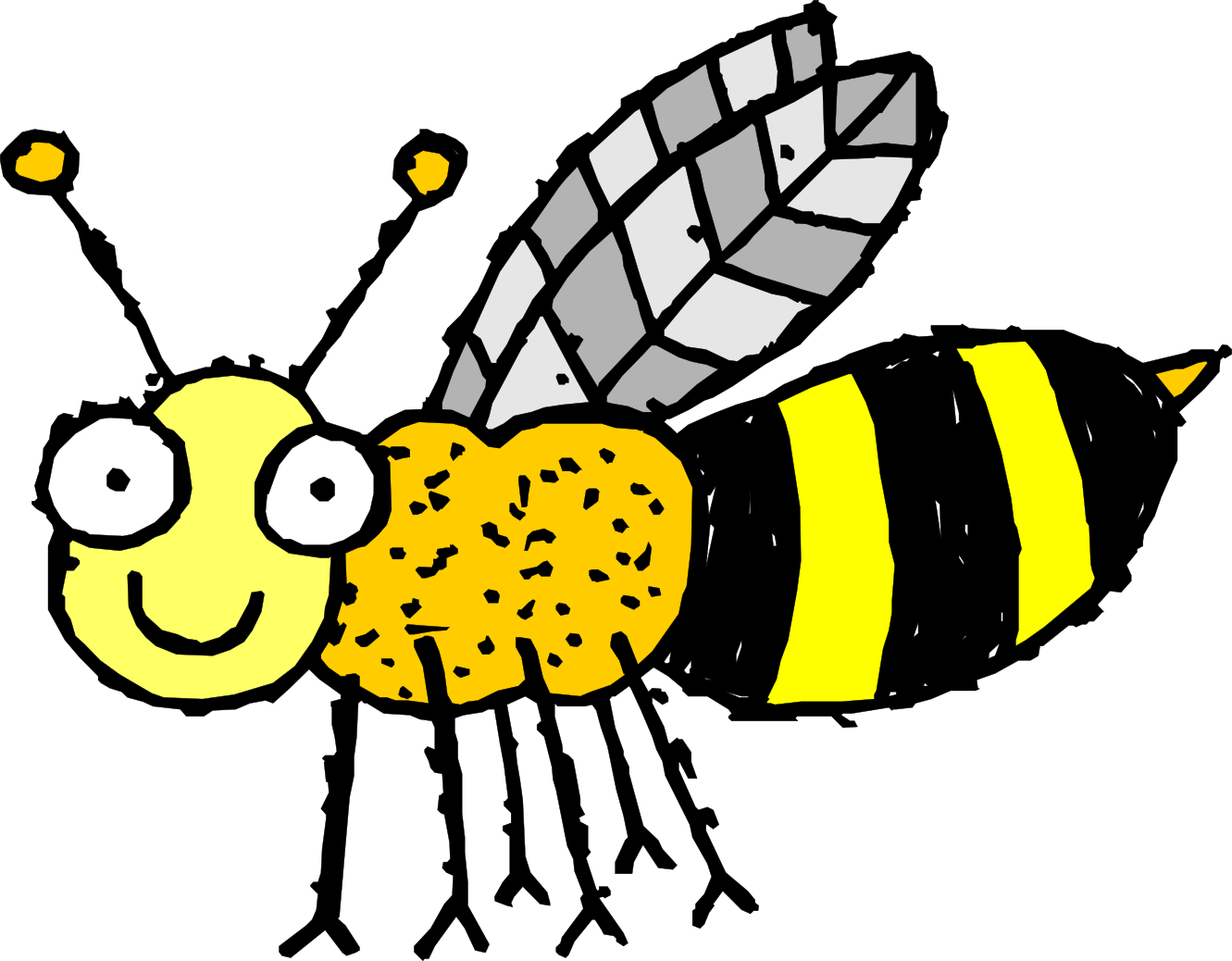 Bee Drawings Free PNG