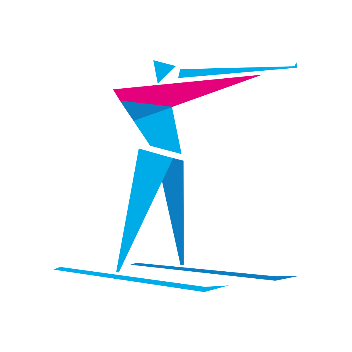 Biathlon Background PNG Clip Art Image