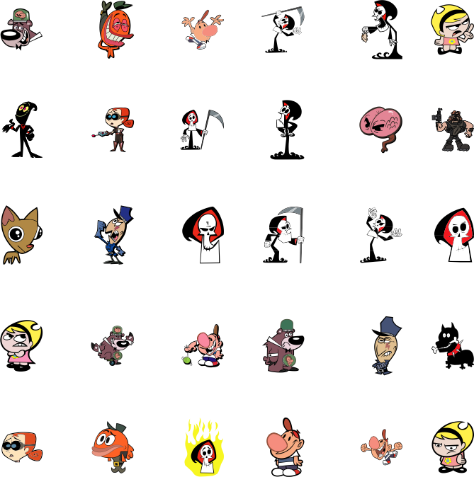 Billy And Mandy Transparent Images