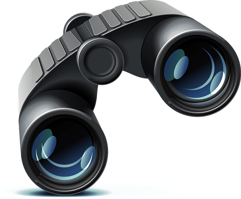 Binocular PNG Background Clip Art
