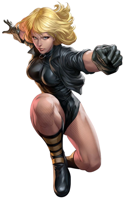 Black Canary PNG Background