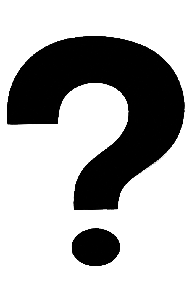Black Question Mark PNG Images Transparent Background | PNG Play