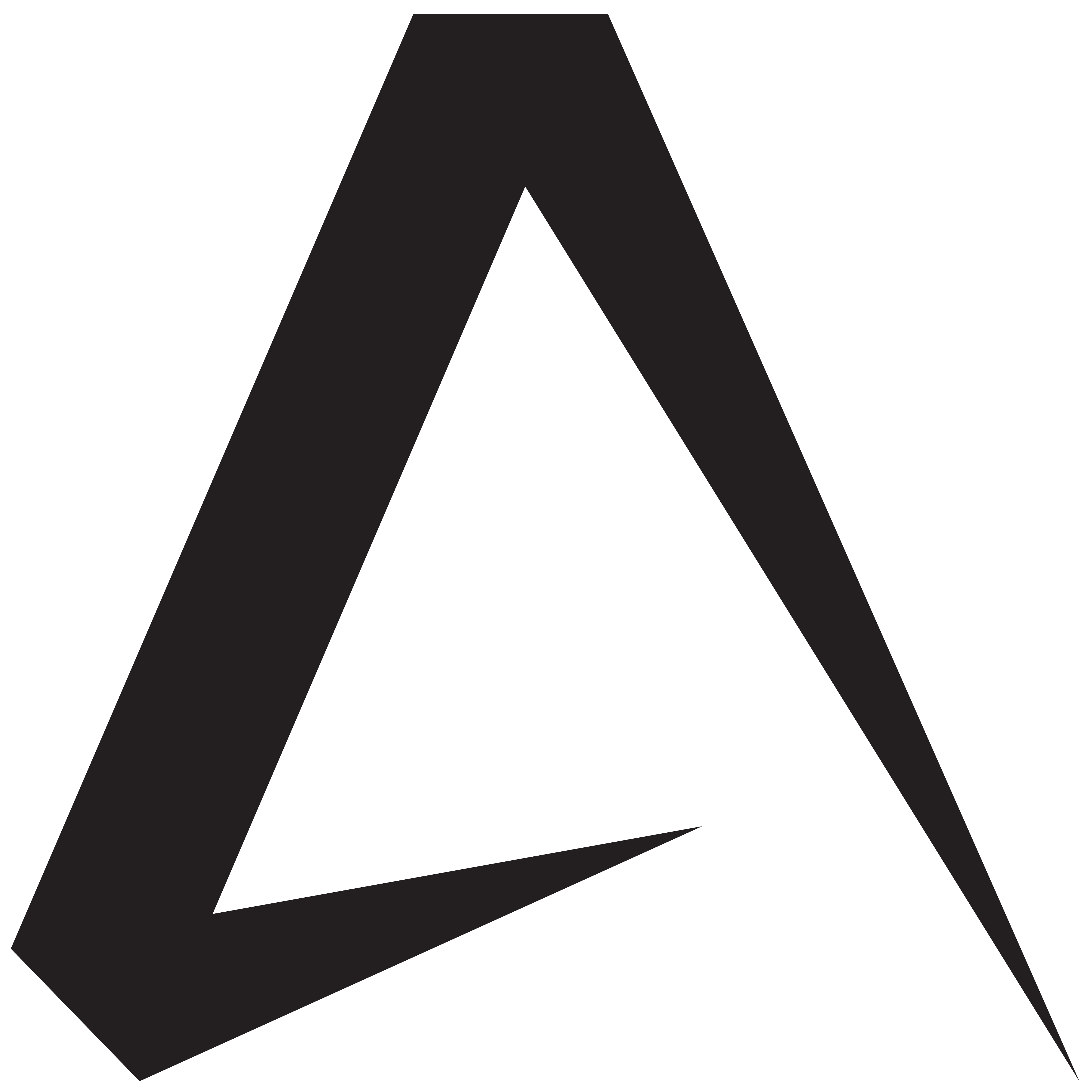 Black Triangle Transparent PNG
