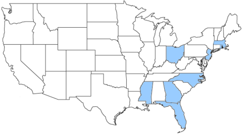 Blank Map Of United States Transparent Image