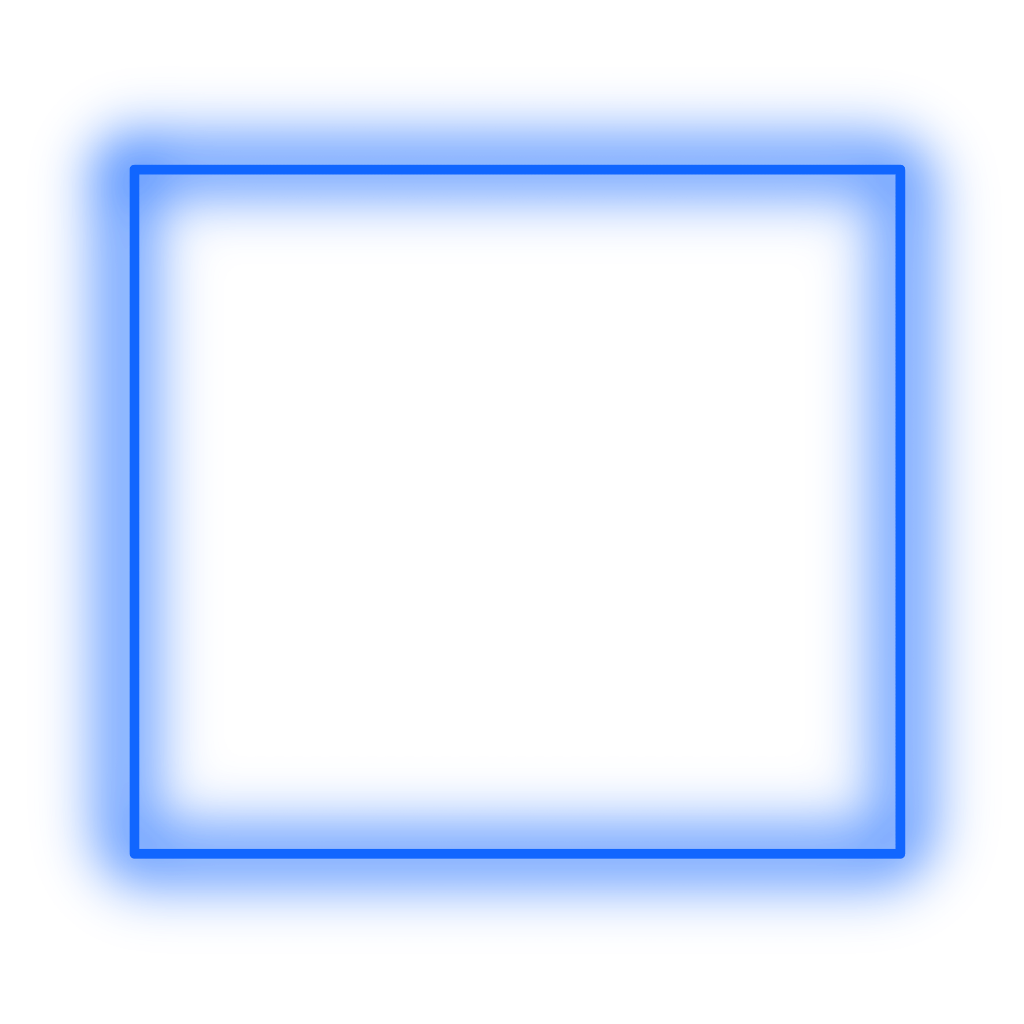Blue Square PNG Photo Image
